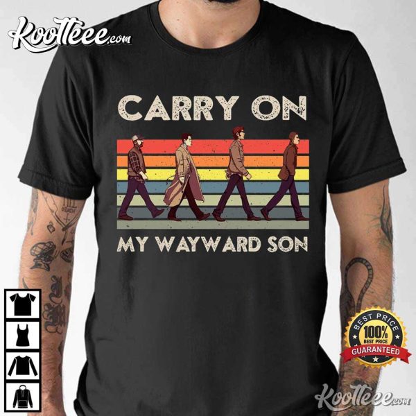 Supernatural Carry On My Wayward Son T-Shirt