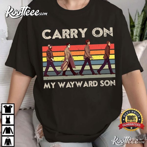 Supernatural Carry On My Wayward Son T-Shirt