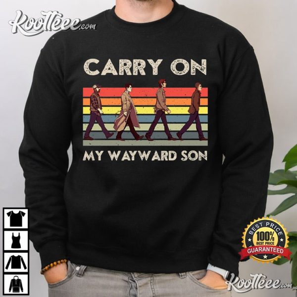 Supernatural Carry On My Wayward Son T-Shirt