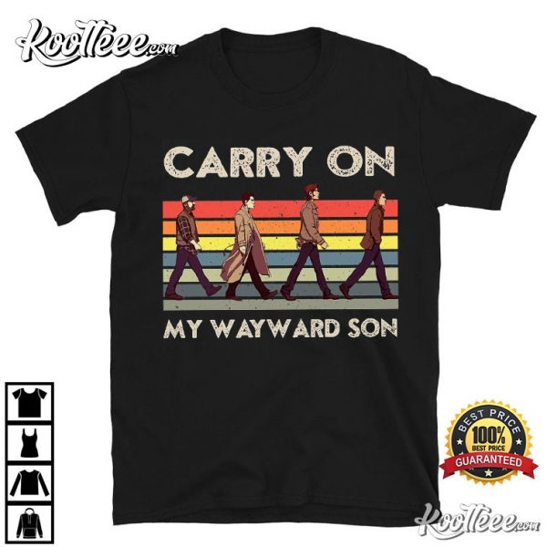 Supernatural Carry On My Wayward Son T-Shirt