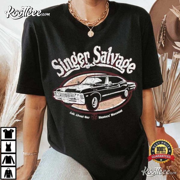 Supernatural Impala Singer Salvage T-Shirt