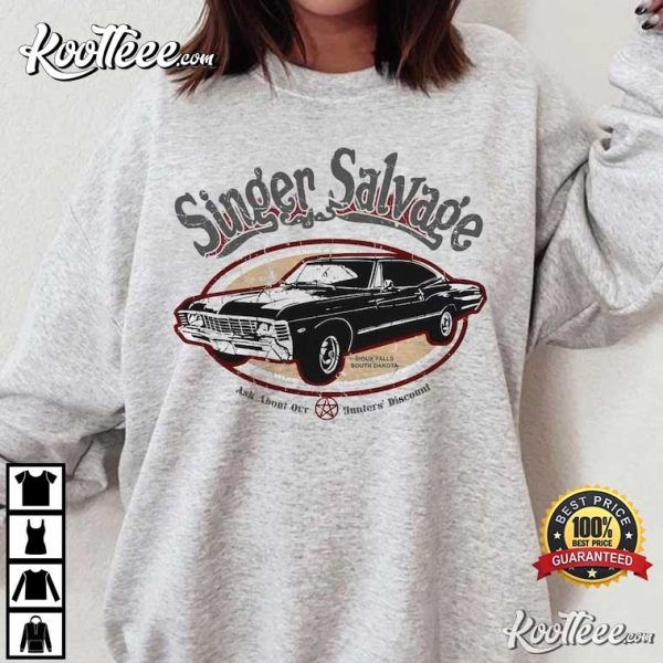 Supernatural Impala Singer Salvage T-Shirt