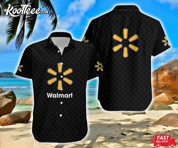 Walmart Brands Logo Beach Hawaiian Shirt
