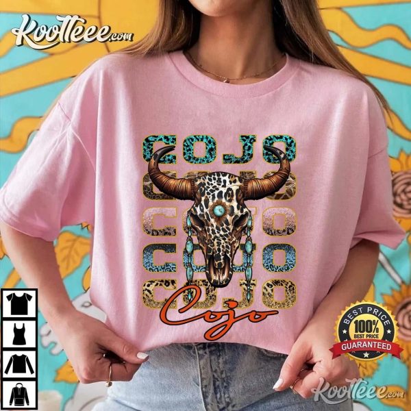 Rodeo Cojo Western Bull Skull T-Shirt