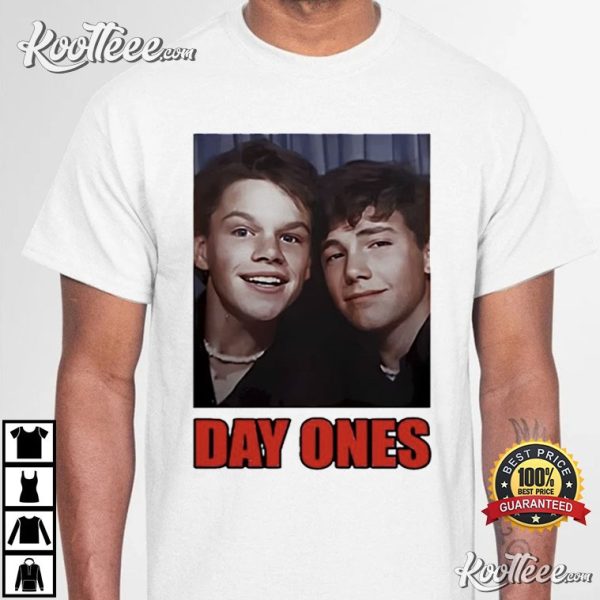 Ben Affleck And Matt Damon Day Ones T-Shirt