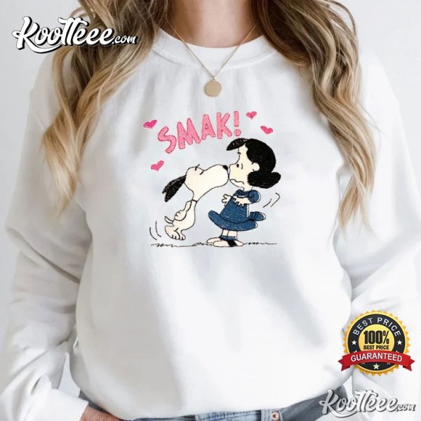 Snoopy Valentine’s Day Embroidered Sweatshirt