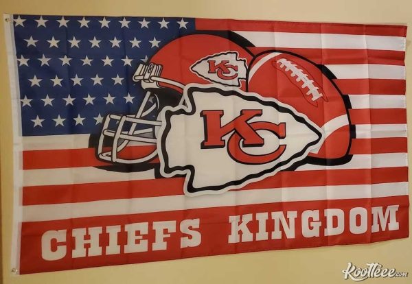 Chiefs Kingdom Kansas City Chiefs Flag