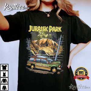 Vintage Jurassic Park Comfort Colors T Shirt (3)