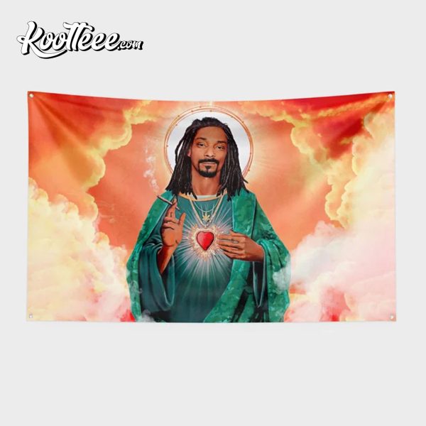 Saint Snoop Dogg Funny Flag