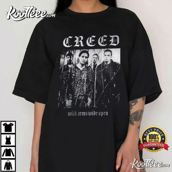 Creed Band with Arms Wide Open T-Shirt