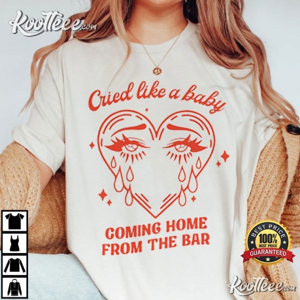 Swifties Cried Like a Baby Coming Home Cruel Summer T-Shirt