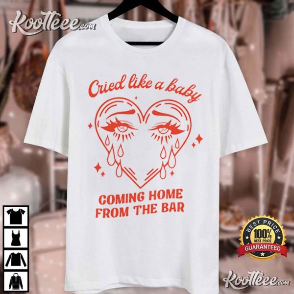 Swifties Cried Like a Baby Coming Home Cruel Summer T-Shirt