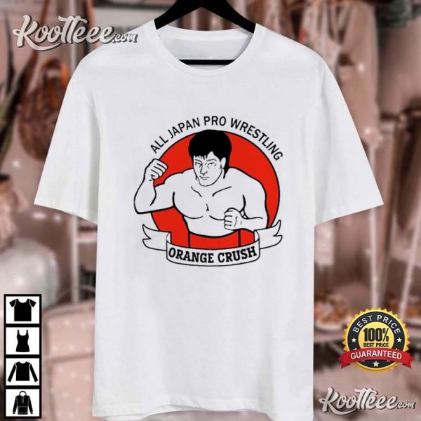 Eddie Kingston Japan Pro Wrestling Orange Crush T-Shirt