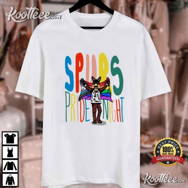 San Antonio Spurs Pride Night LGBT T-Shirt