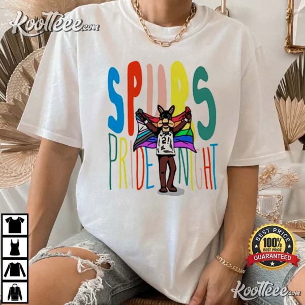 San Antonio Spurs Pride Night LGBT T-Shirt