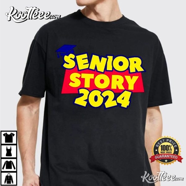 Senior Story 2024 Senior Graduation Gift T-Shirt