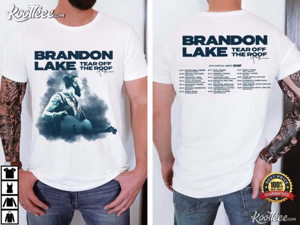 Brandon Lake Tear Off The Roof Tour 2024 T-Shirt