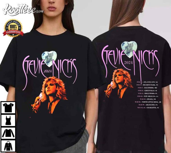 Stevie Nicks The Wild Heart 2024 Tour T-Shirt