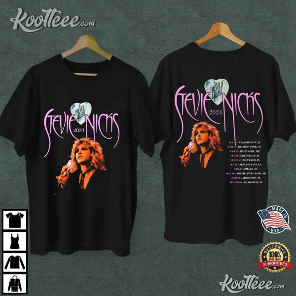 Stevie Nicks The Wild Heart 2024 Tour T-Shirt