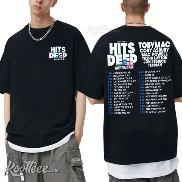 TobyMac Hits Deep Tour 2024 T-Shirt