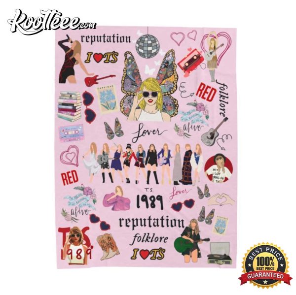 Taylors Version Gift For Swiftie Fleece Blanket