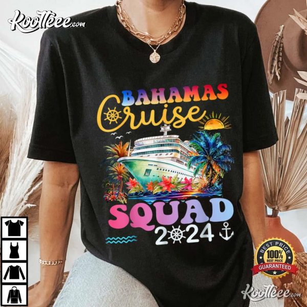 Bahamas Family Cruise 2024 Summer Matching Vacation T-Shirt