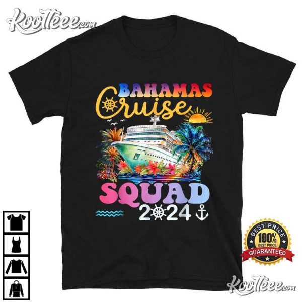 Bahamas Family Cruise 2024 Summer Matching Vacation T-Shirt
