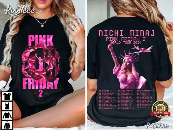 Nicki Minaj Pink Friday 2 Tour 2024 T-Shirt