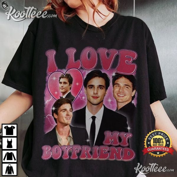 Vintage Jacob Elordi I Love My Boyfriend T-Shirt