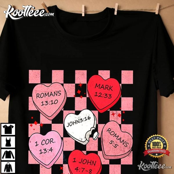 Bible Verse Christian Valentine’s Day Gift T-Shirt