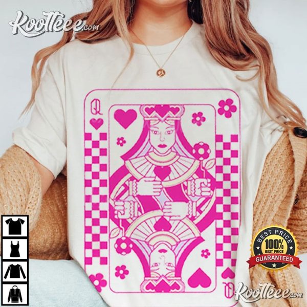 Queen Of Hearts Valentines Day T-Shirt