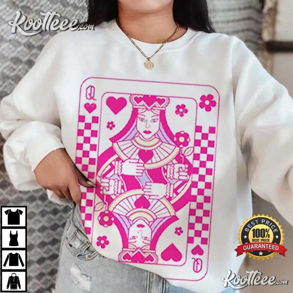 Queen Of Hearts Valentines Day T-Shirt