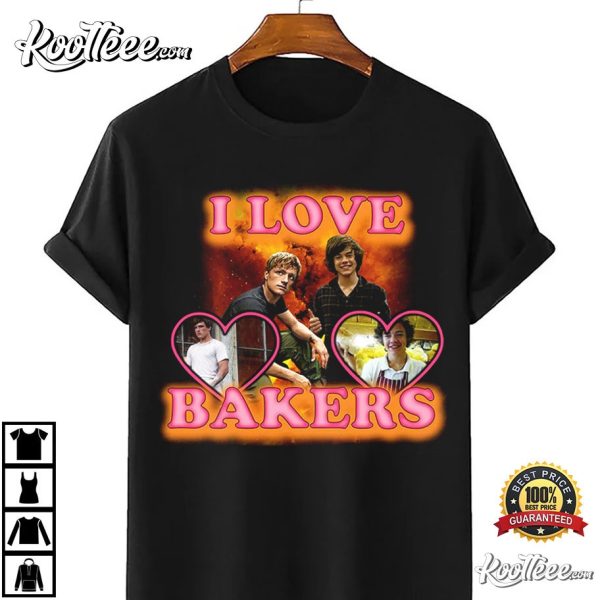Harry Styles Peeta Mellark I Love Bakers T-Shirt