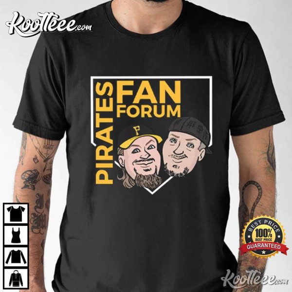Pirates Fan Forum Gary Morgan And Jim Stamm T-Shirt