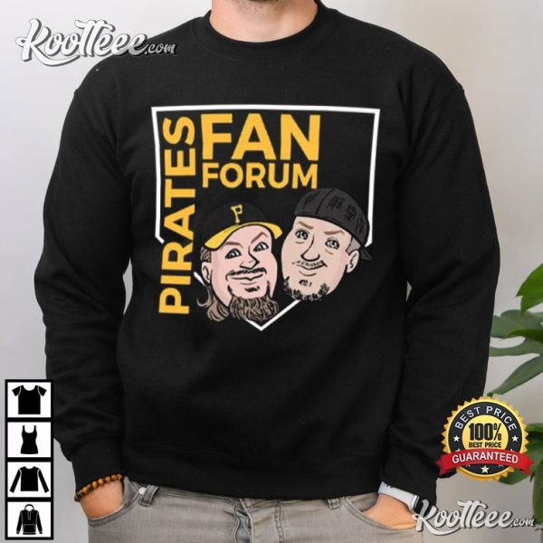 Pirates Fan Forum Gary Morgan And Jim Stamm T-Shirt