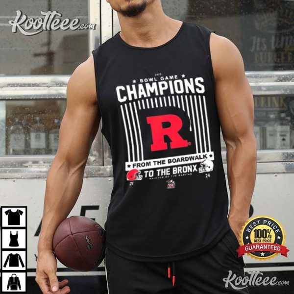 Rutgers Scarlet Knights 2023 Bowl Game Champions T-Shirt