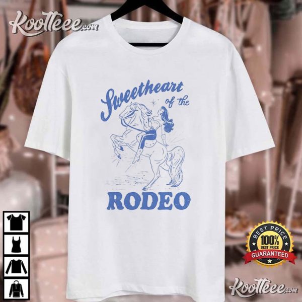 Cowgirl Sweetheart Of The Rodeo Western T-Shirt