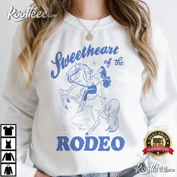 Cowgirl Sweetheart Of The Rodeo Western T-Shirt