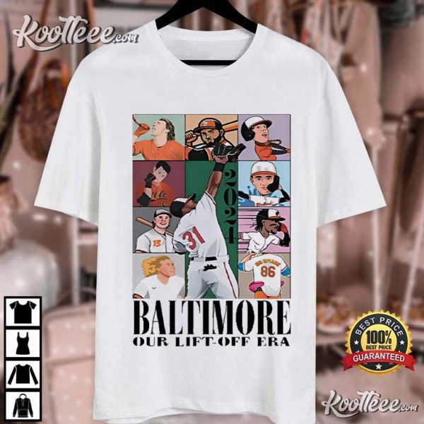 Baltimore Orioles Our Lift-Off Era T-Shirt