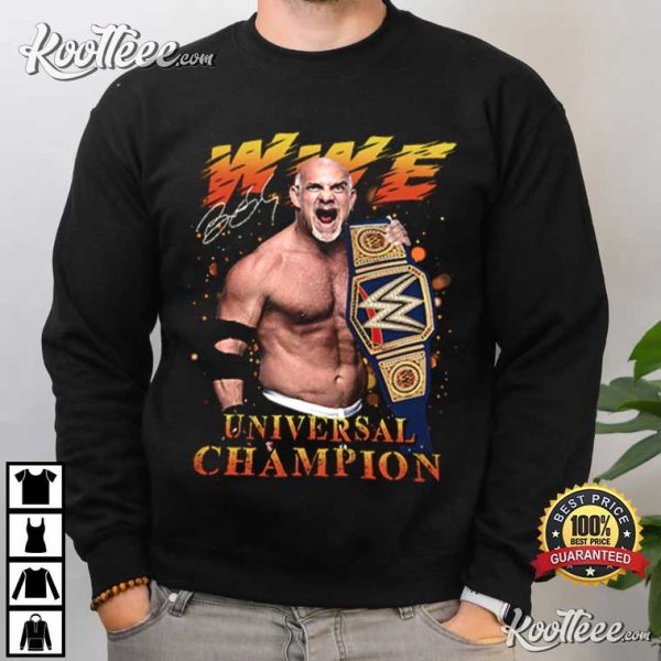 Bill Goldberg Wwe Universal Champion Signature T-Shirt