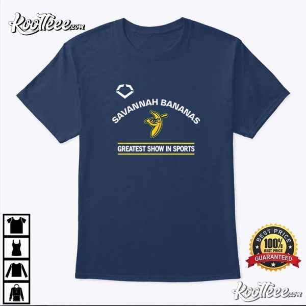 Savannah Bananas Greatest Show In Sports T-Shirt