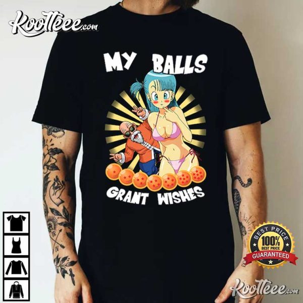 Dragon Ball My Balls Grant Wishes T-Shirt