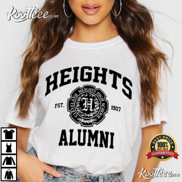 Travis Kelce Heights Alumni Est 1907 T-Shirt