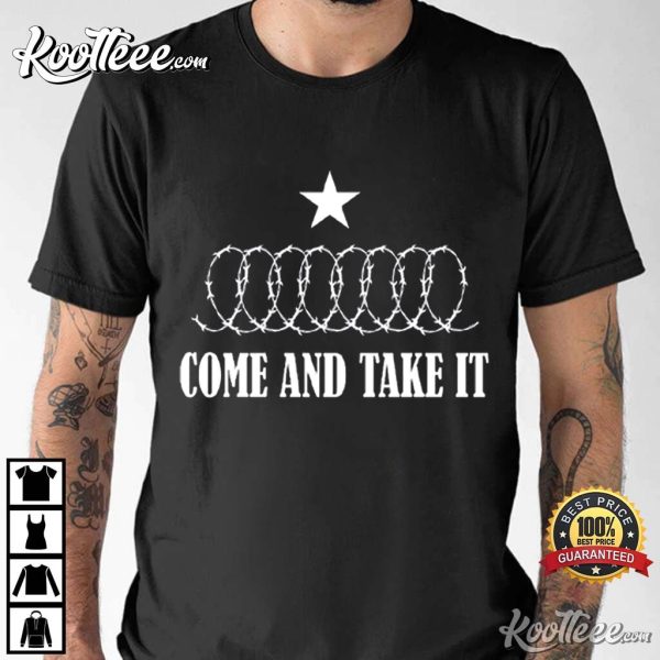 Texas Come And Take It Razor Wire T-Shirt