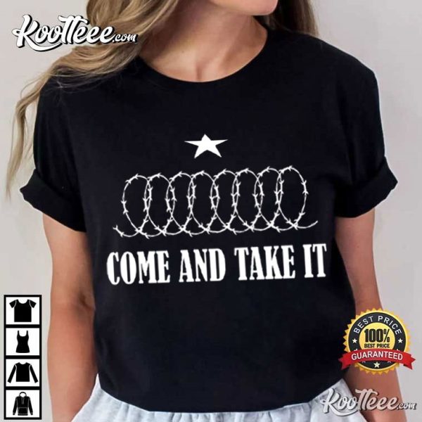 Texas Come And Take It Razor Wire T-Shirt