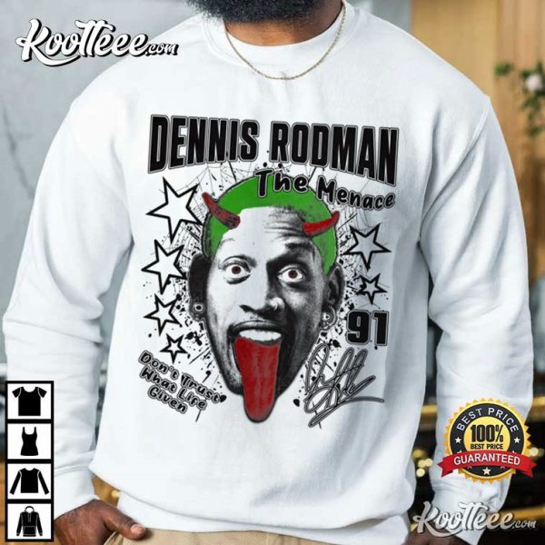 Dennis Rodman The Menace Vintage T-Shirt