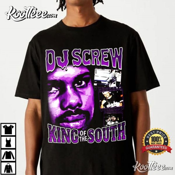 DJ Screw King Of The South Vintage T-Shirt