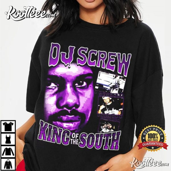 DJ Screw King Of The South Vintage T-Shirt