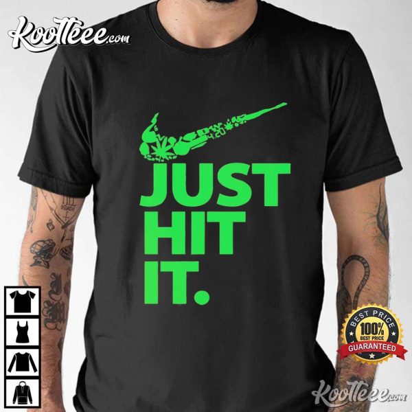 Just Hit It Funny Swoosh T-Shirt