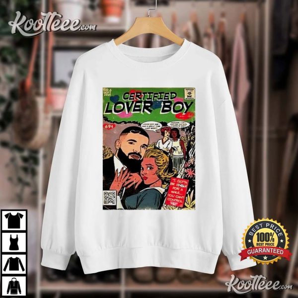 Drake Certified Lover Boy Poster T-Shirt